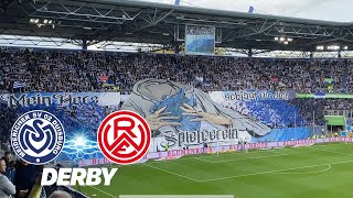 Stimmungsvideo MSV Duisburg vs. Rot-Weiss Essen, Choreo und wahnsinns Schlussphase mit 2 Toren