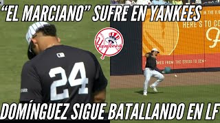 YANKEES: JASSON DOMÍNGUEZ SIGUE EN PROBLEMAS EN EL LF/ BOONE REACCIONA