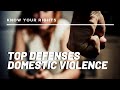 Domestic Violence Defenses