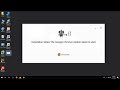 How to Fix “Google Chrome Installer Failed to Start” Error in Windows 10/8/7