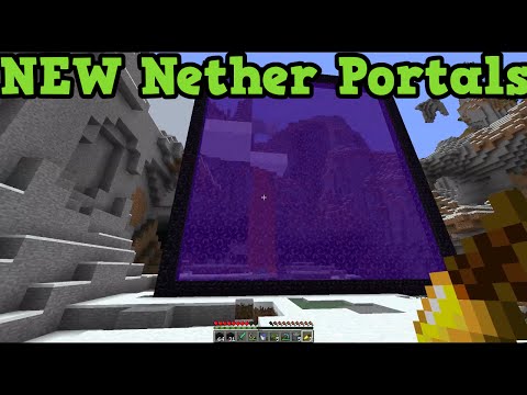 Minecraft Xbox 360 + PS3 - TU31 Feature Custom Nether Portals Minecraft Xbox 360 + PS3 - TU31 Feature Custom Nether Portals