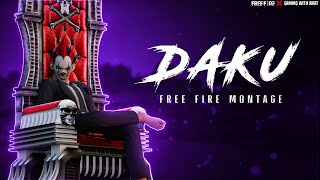 Daku Free Fire Tiktok Remix Montage | Daku Song Montage By @CinemaInightBangla
