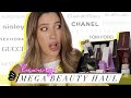 MEGA LUXURY BEAUTY HAUL Makeup Fragrance CHANEL TOM FORD GUCCI CHARLOTTE TILBURY SEPHORA GLOSSIER