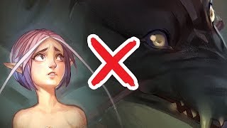 I scrapped it...😔 | Mermay Time Lapse Illustration and Art Struggles