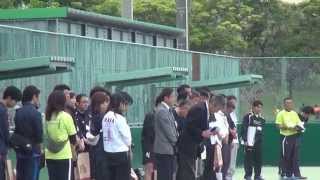 第１２回九州中学生テニス新人大会開会式