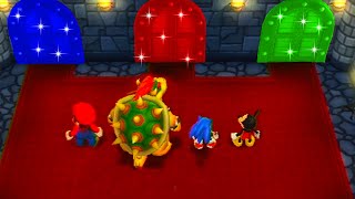 Mario Party 9 MiniGames - Mario Vs Bowser Vs Mickey Mouse Vs Sonic (Master Cpu)