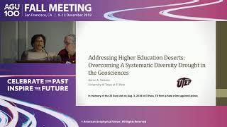 Toward a Century of Diversity, Inclusion, and Equity in the Geosciences
