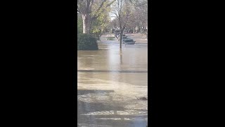 Water main break causes major flooding on Denver street