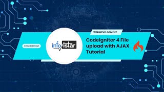 #7 CodeIgniter 4 jQuery AJAX File Upload with Bootstrap Tutorial #codeigniter4 #ajax #codeigniter