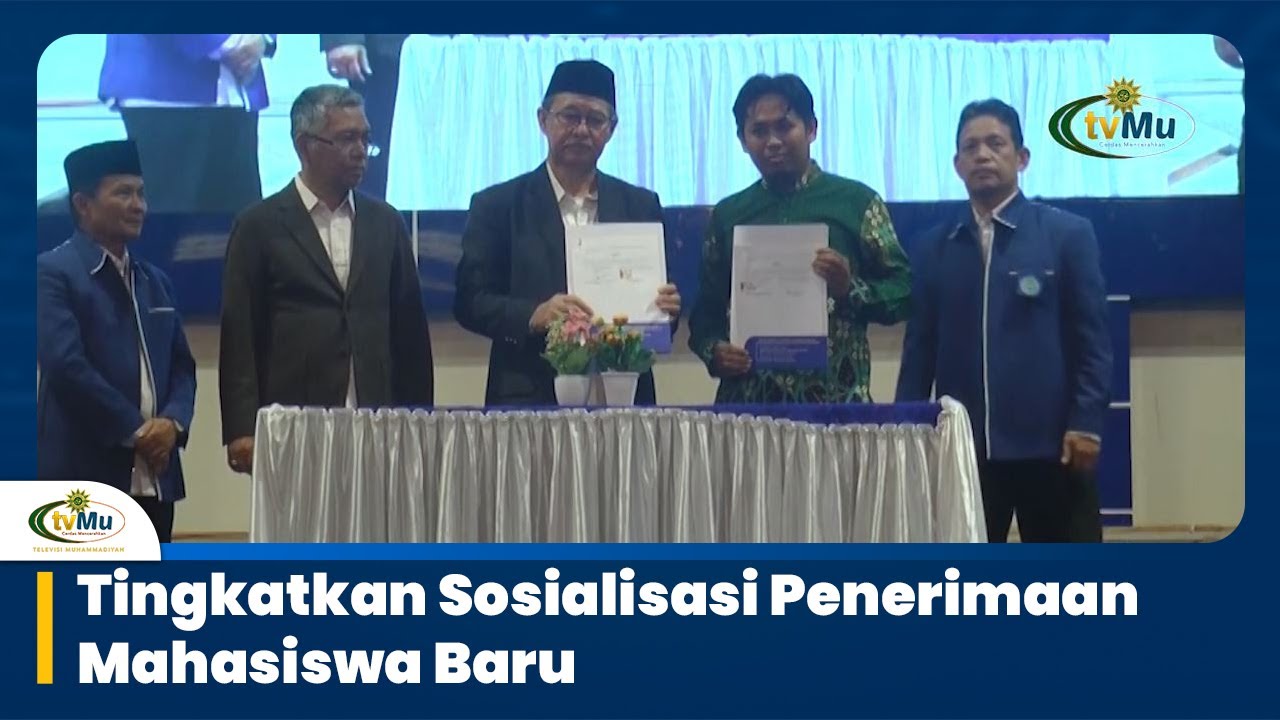 Tingkatkan Sosialisasi Penerimaan Mahasiswa Baru - YouTube