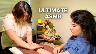 ASMR I HAD to GET THIS ULTIMATE HAND TREATMENT in Fukuoka, JAPAN (Soft Spoken)