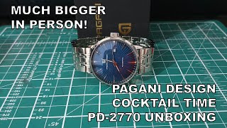 Much Bigger In Person! - Pagani Design Cocktail Time PD-2770 Unboxing