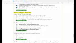 Daniel Liang Java Chapter 13 Multiple Choice Questions Part 3