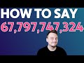 How to Say Numbers in English Correctly