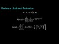 introduction to maximum likelihood estimation