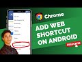 How to Create Website Shortcut on Chrome Android