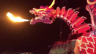 ハウステンボス ドラゴン 火を吹く Huis Ten Bosch Dragon fire