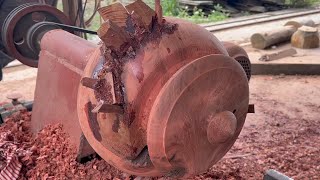 Amazing Woodturning Crazy | Ideas Extremely Bold And Different Design, I Maxed Out My Lathe