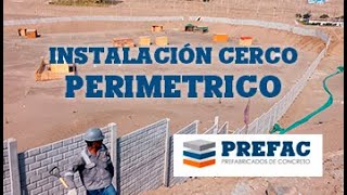 CERCOS PREFABRICADOS DE CONCRETO - ANCÓN, LIMA