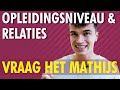 Verschillend opleidingsniveau in relaties: werkt dat?