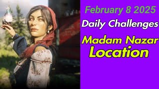 Red Dead Online Daily Challenges Madam Nazar Location February 8 2025 #rdo #rdr2 #reddead2