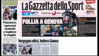 GENOA-SIENA 1-4 - Radiocronaca di Tarcisio Mazzeo (22/4/2012) \