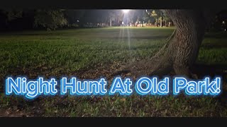 Night Hunt At Old Park With My Nokta Legend. I Really Wish My Phone Did Not Die Before Finding This!