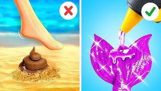 Mermaid Lost the Shoes! Best Crafts How to Be a Mermaid with Gadgets From Tiktok by TeenVee