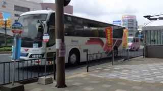 西鉄桜島号中央駅前で