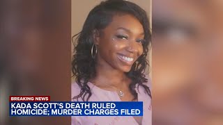 Suspect charged with murder of Kada Scott; new details revealed