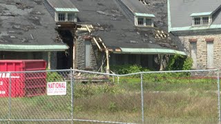 Demolition begins at shuttered Ogdensburg psych center buildings