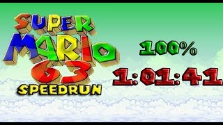 [FWR] Super Mario 63 100% Speedrun in 1:01:41