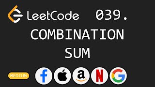Combination Sum - Leetcode 39 - Python