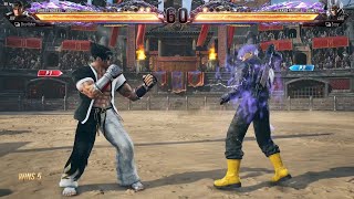 Wavu Wavu Jin Fights Tekken God Supreme Trunks Lee!