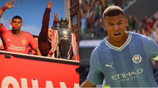 EA FC 24 PS5 Kylian Mbappé Transfer To Man UTD & Man City • Premier League • UEFA Champions League •