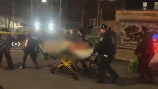 Knife-wielding man shot by police in the Bronx