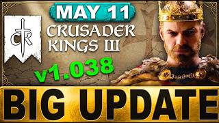 Crusader Kings III Update 1.038 Patch Notes on PS5 & Xbox Series X|S