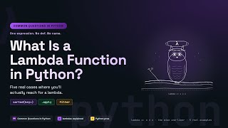What Is a Lambda Function in Python? (5 Real Examples)