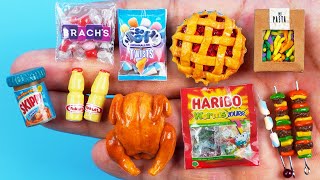 24 DIY MINIATURE FOOD REALISTIC HACKS AND CRAFTS COLLECTION !!!