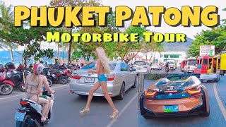 【🇹🇭 4K】Phuket Motorbike Tour | Ride Patong Adventure Thailand