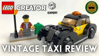 LEGO Creator Expert 40532 Vintage Taxi GWP Review!