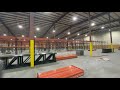 Warehouse pallet rack dismantle/removal