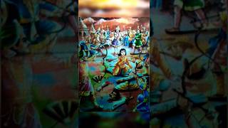 🔥 Death of Abhimanyu |#mahabharat #kurukshetra #abhimanyu #karna #shortsfeed #shortvideo #shorts