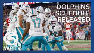 2024 Miami Dolphins schedule unveiled