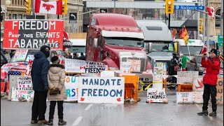 'Freedom Convoy' protest continues in Ottawa, Day 13