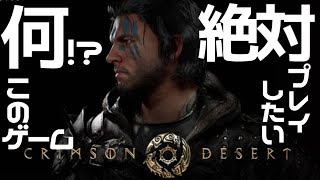 【紅の砂漠】何このゲーム!? リリースされたら絶対にプレイしたいゲーム『 -Crimson Desert- 』