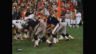4K! 1973 Pittsburgh Steelers at Oakland Raiders HD!