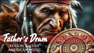 Father’s Drum – Native American Flute \u0026 Tribal Rhythms 🥁🔥 #NativeAmericanMusic #NativeAmericanFlute