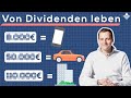 Reisen, Auto, Miete: Ab so viel Vermögen reicht die Dividende