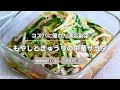 【リピート確定】もやしときゅうりの中華サラダ【つくおき】